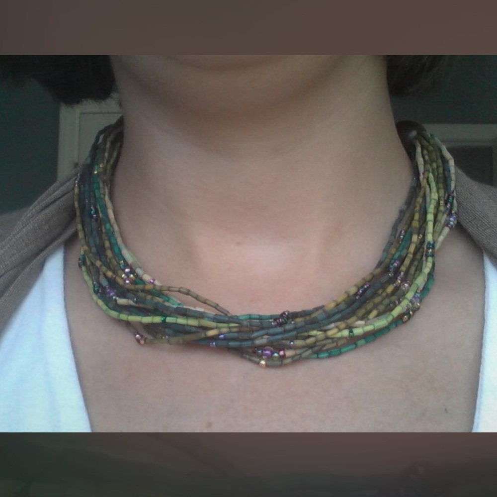 Adjustable Beaded Necklace